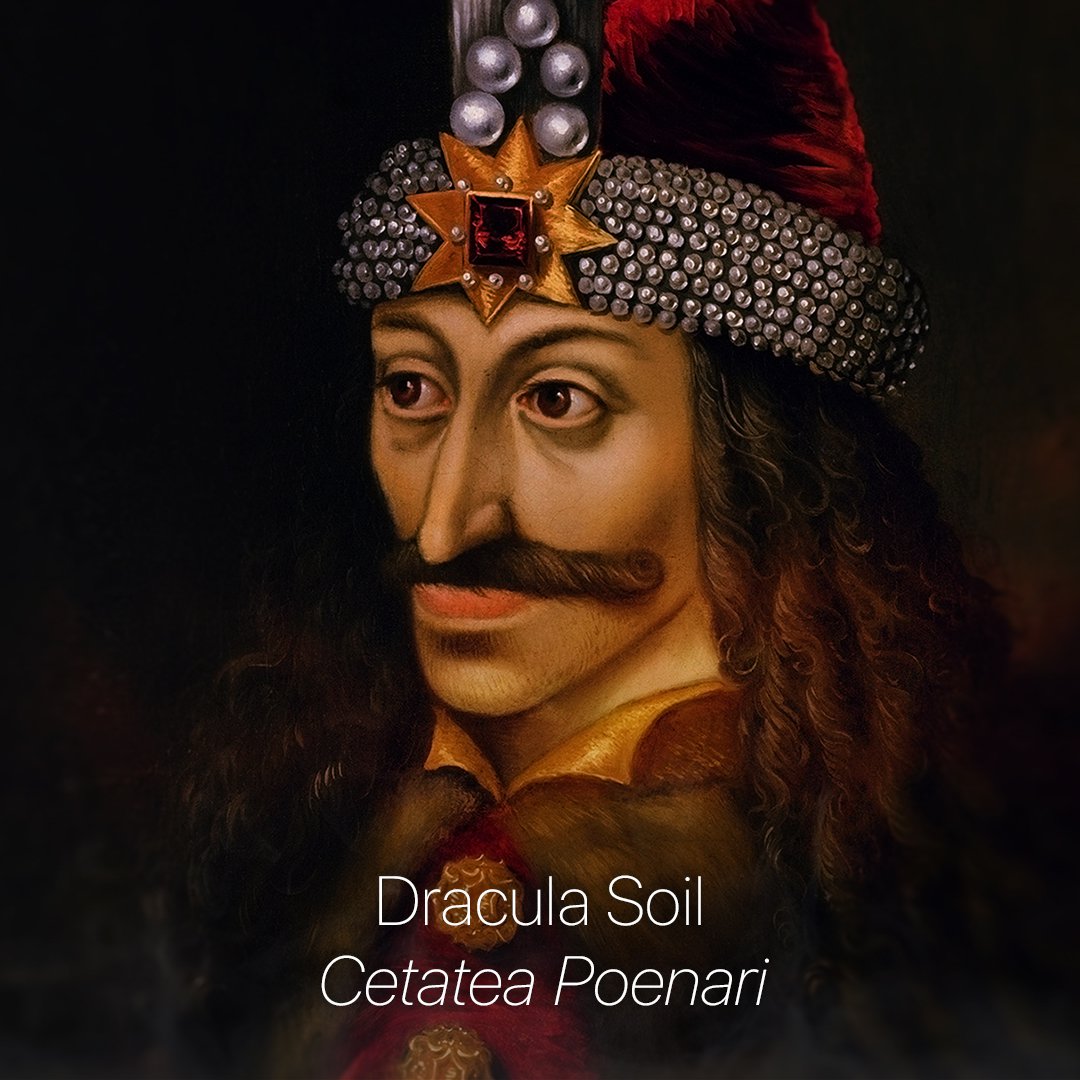 Dracula Soil Specimen - A Vial of Earth from Cetatea Poenari