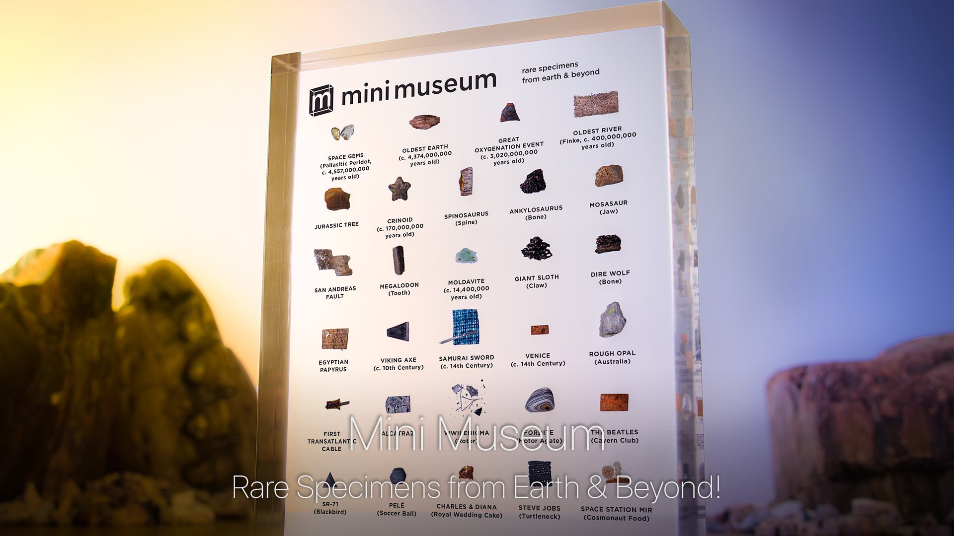 Learn more about the Third Edition of the Mini Museum!