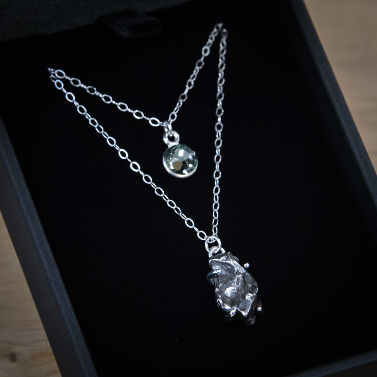 OFFbb-USA Lunar Crater Period Art Deco Gift Fashion Necklaces Pendant Retro Moon Stars Jewelry